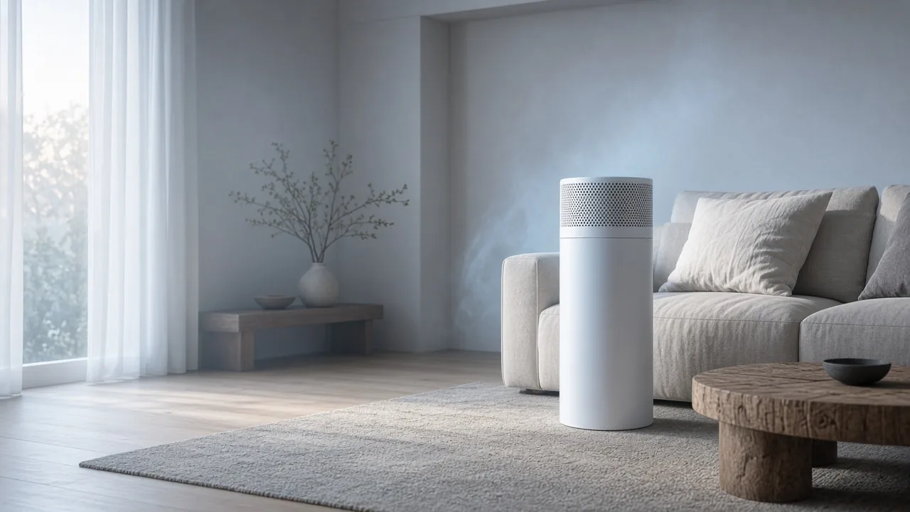 Hydro Nexus HN-600 purifier in a living room